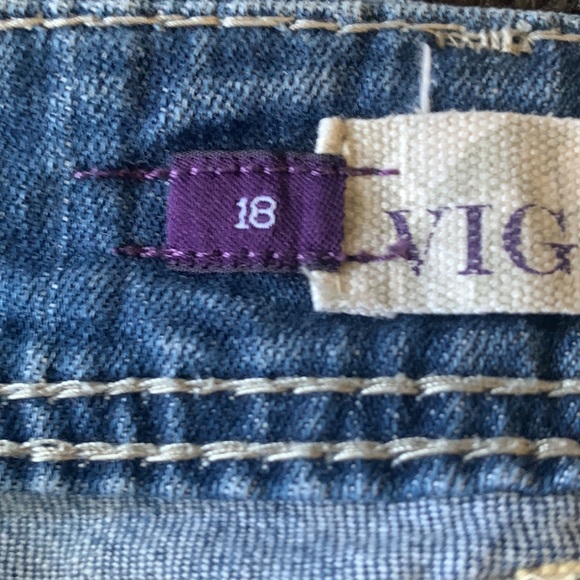 Vigoss boot cut jeans. Size 18 - Picture 4 of 6